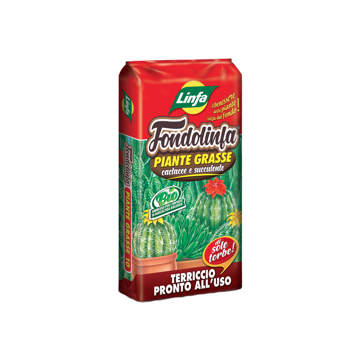 terriccio per piante grasse linfa