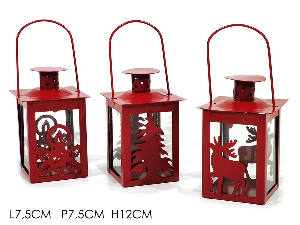 Lanterna Rossa Natalizia