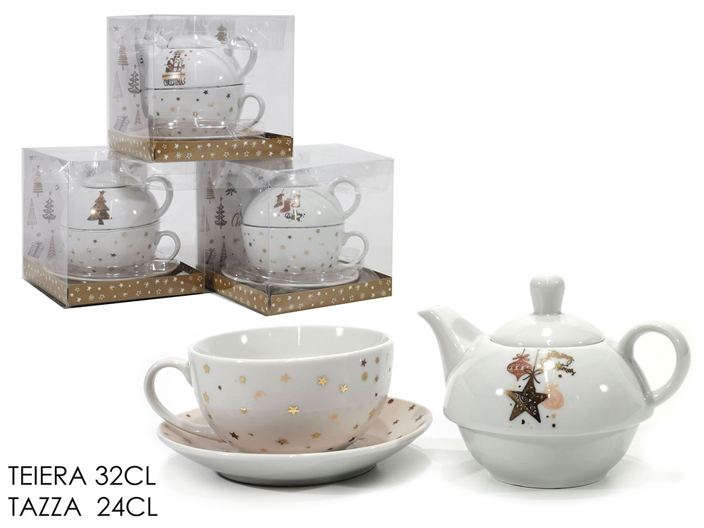 Set Teiera e Tazza con Piattino